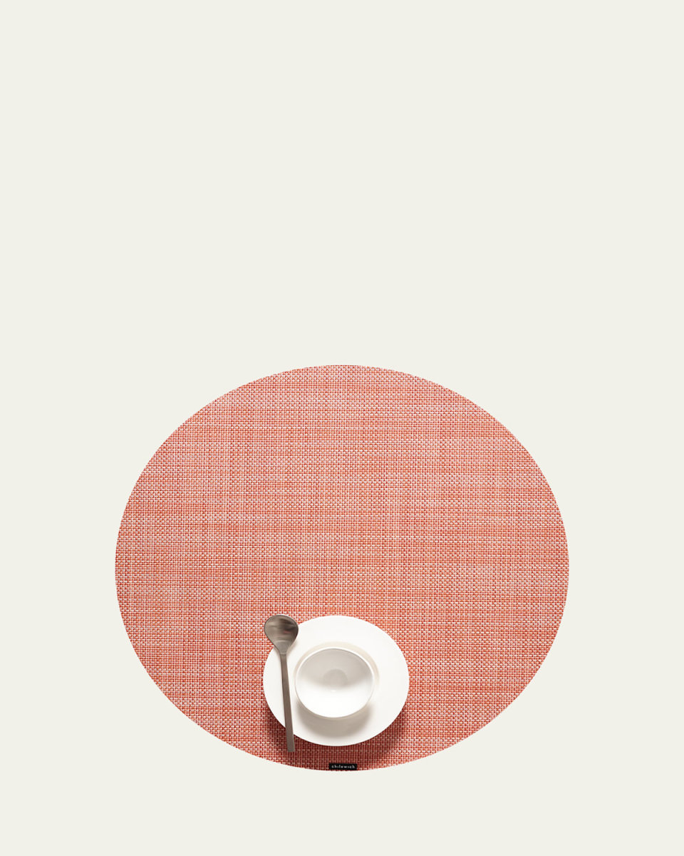 Mini-Basketweave Round Placemat